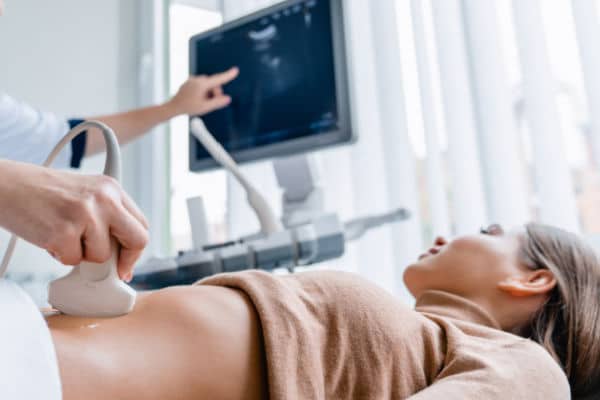 female private ultrasound scan slough
