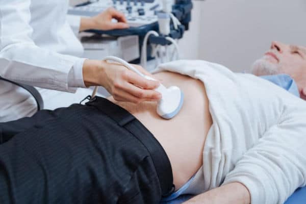 male private ultrasound scan